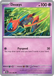 Deoxys 034/086 (Chaos Rising)