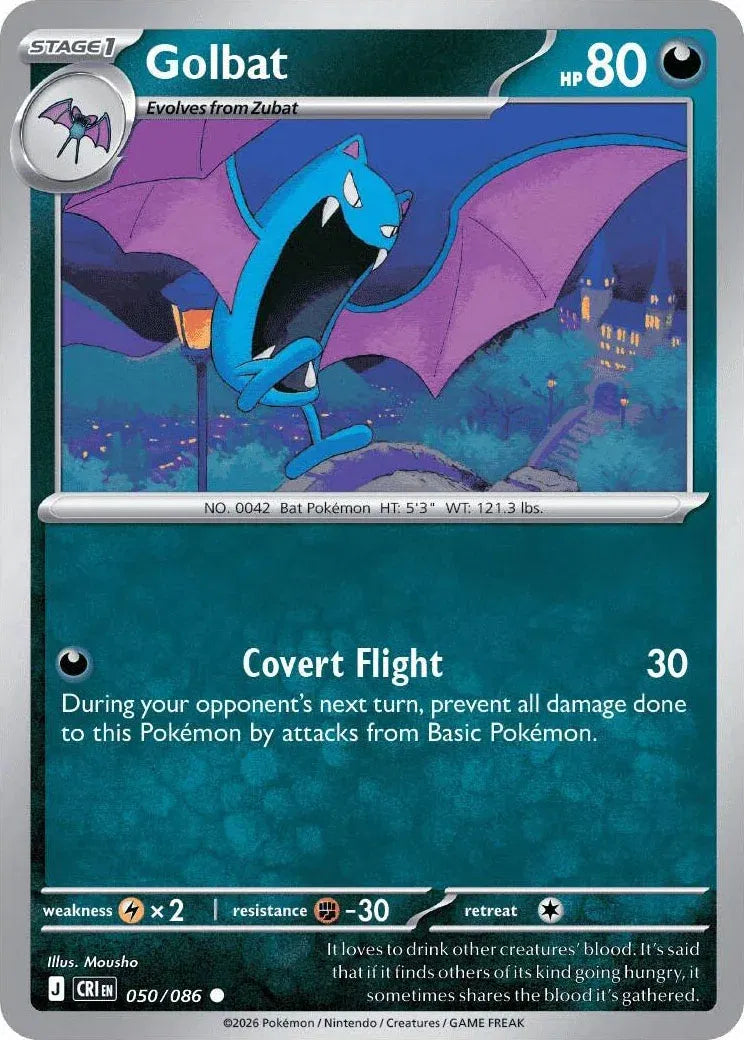 Golbat 050/086 (Chaos Rising)