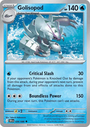 Golisopod 026/086 (Chaos Rising)