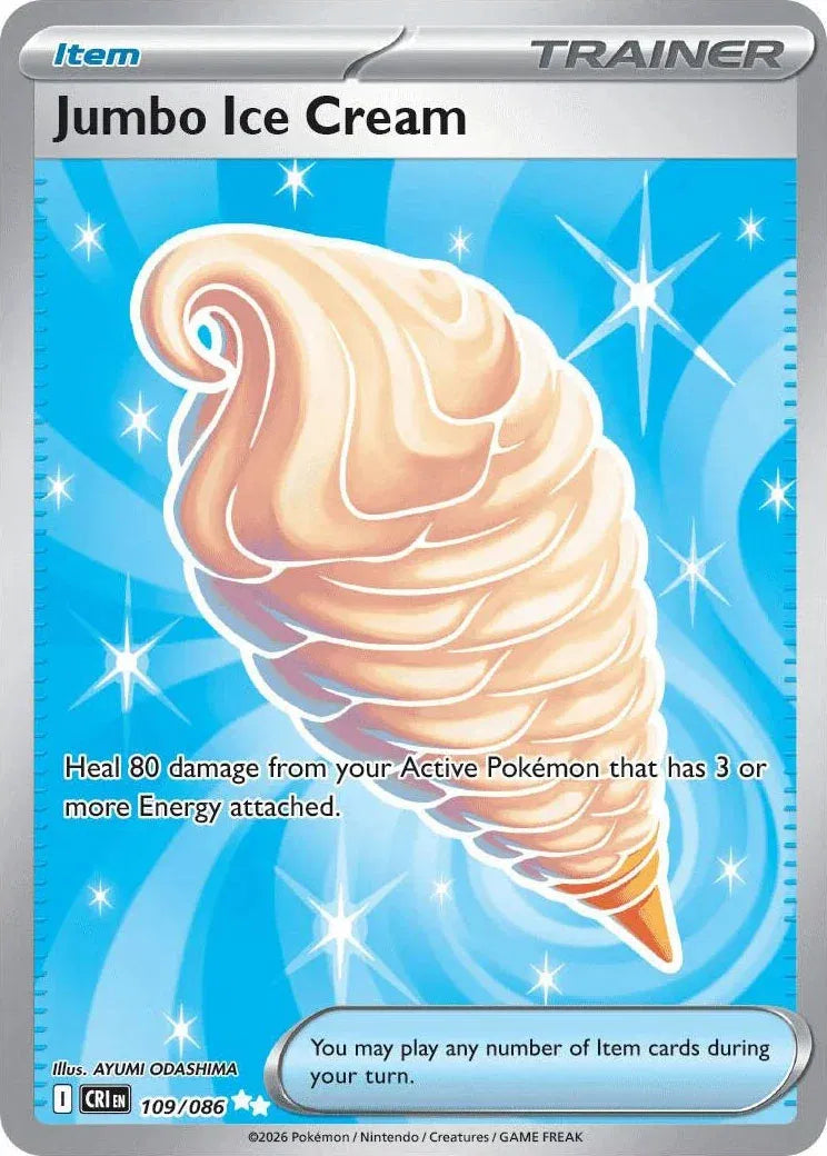 Jumbo Ice Cream 109/086 · Holofoil (Chaos Rising)