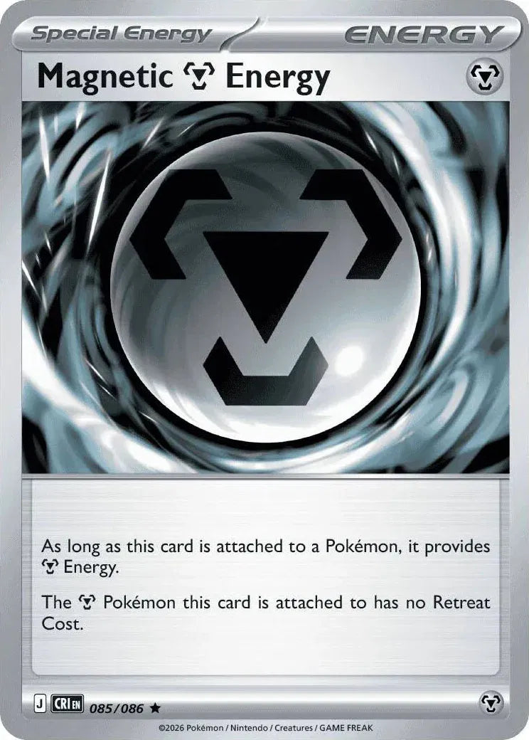 Magnetic Metal Energy 085/086 · Holofoil (Chaos Rising)