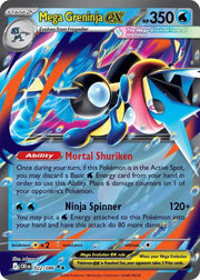 Mega Greninja ex Chaos Rising Double Rare 022/086