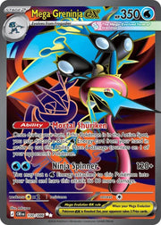 Mega Greninja ex 100/086 (Chaos Rising)