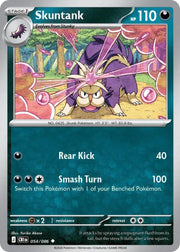Skuntank 054/086 · Reverse Holofoil (Chaos Rising)