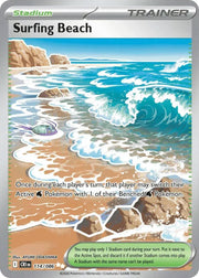 Surfing Beach 114/086 · Holofoil (Chaos Rising)