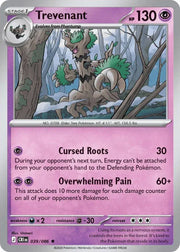Trevenant 039/086 · Holofoil (Chaos Rising)