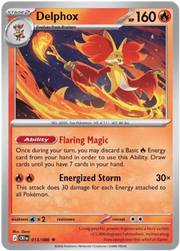 Delphox - 013/086 (Non-Holo) (Deck Exclusives)
