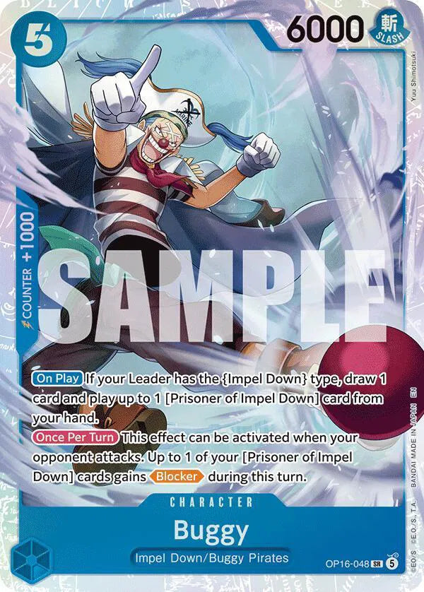 Buggy OP16-048 · Foil (The Time of Battle)
