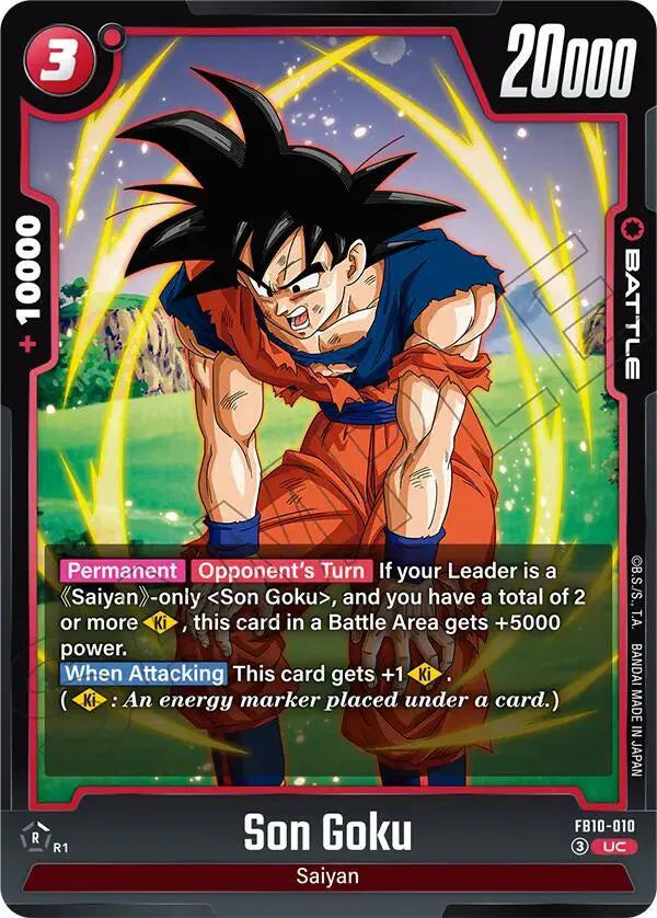 Son Goku - FB10-010 (Cross Force)