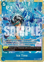 Ice Time (Premium Card Collection -Best Selection Vol. 6-) EB04-028 · Collection Box (One Piece Promotion Cards)
