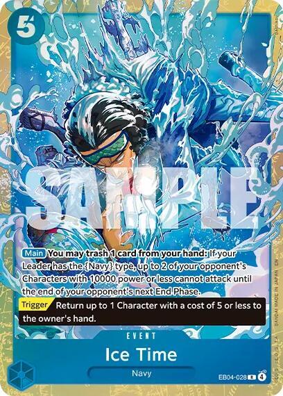 Ice Time (Premium Card Collection -Best Selection Vol. 6-) EB04-028 · Collection Box (One Piece Promotion Cards)