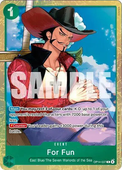For Fun (Premium Card Collection -Best Selection Vol. 6-) OP14-037 · Collection Box (One Piece Promotion Cards)