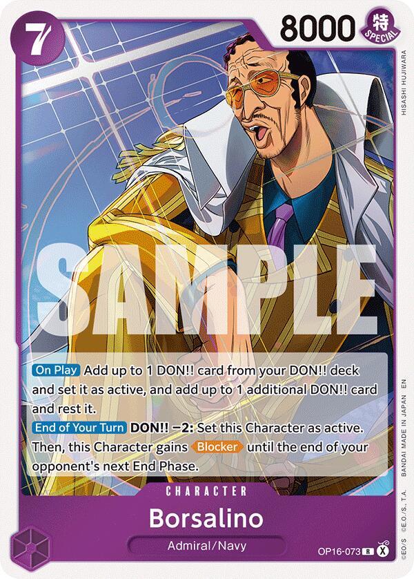 Borsalino OP16-073 · Foil (The Time of Battle)