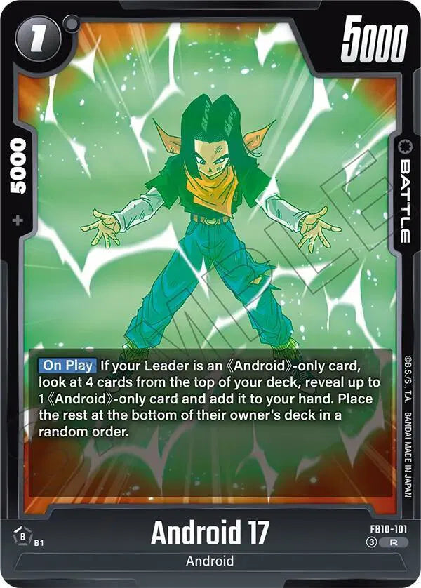 Android 17 - FB10-101 (Cross Force)