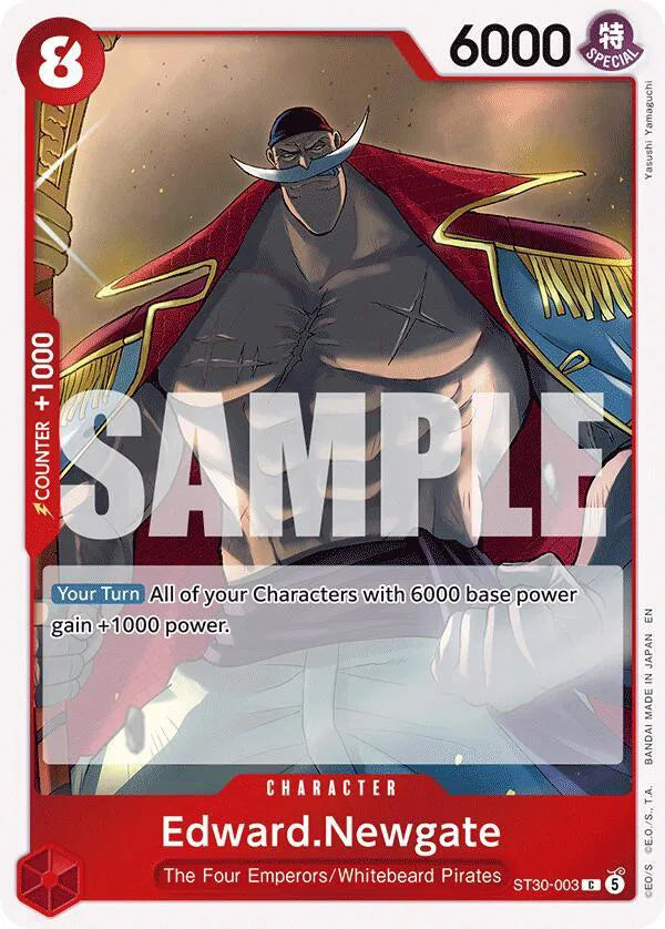 Edward.Newgate ST30-003 · Foil (Starter Deck EX: Luffy & Ace)