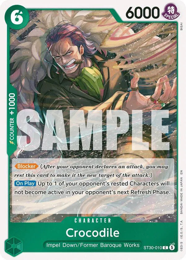 Crocodile ST30-010 · Foil (Starter Deck EX: Luffy & Ace)