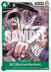 Mr.2.Bon.Kurei(Bentham) ST30-013 · Foil (Starter Deck EX: Luffy & Ace)
