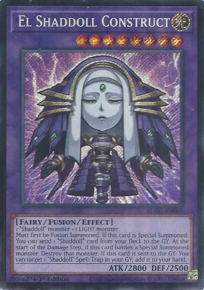 El Shaddoll Construct BLGG-EN006 (Battles of Legend: Glorious Gallery)