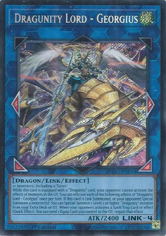 Dragunity Lord - Georgius BLGG-EN014 (Battles of Legend: Glorious Gallery)