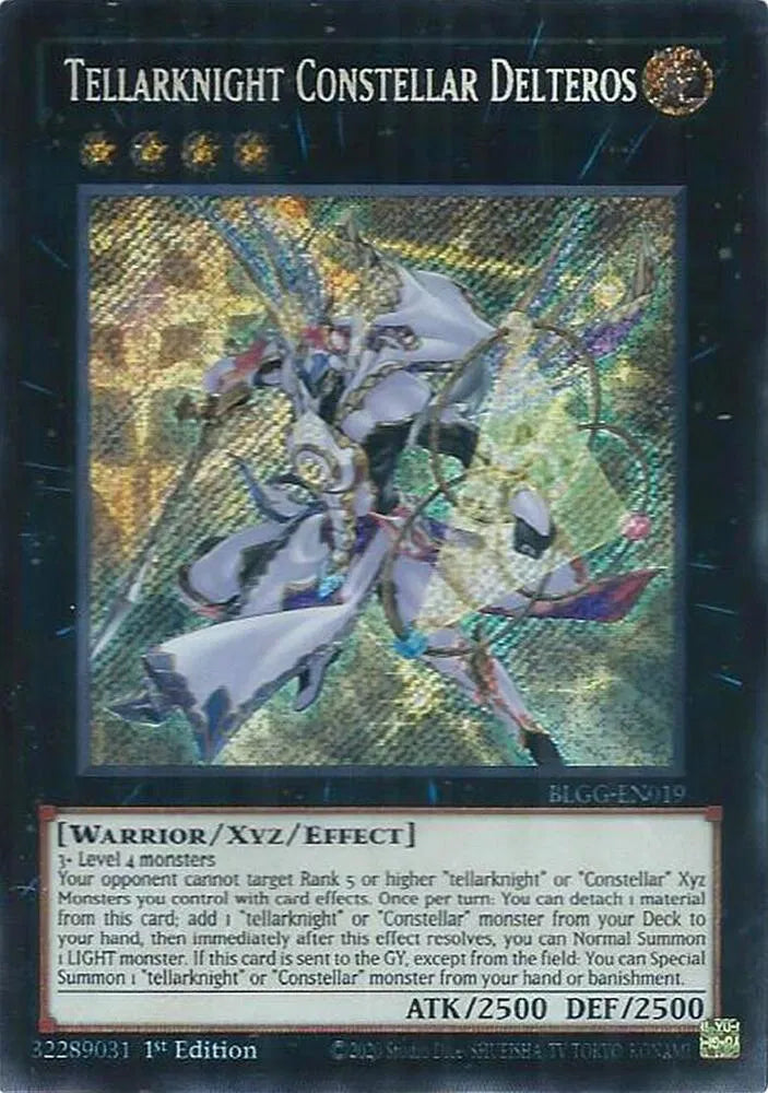 Tellarknight Constellar Delteros BLGG-EN019 · 1st Edition (Battles of Legend: Glorious Gallery)