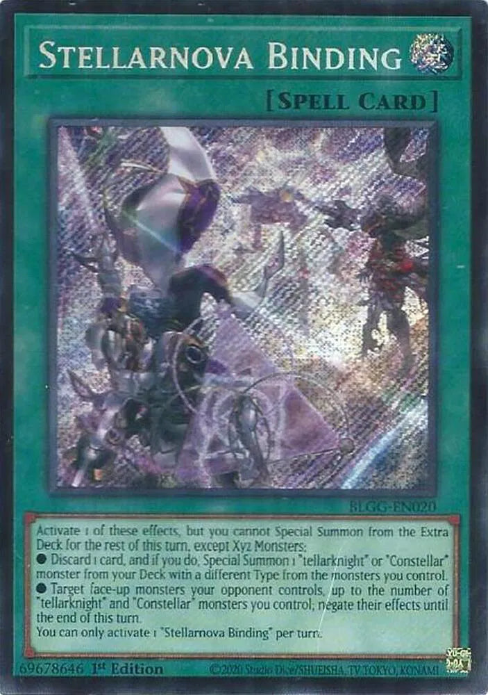 Stellarnova Binding BLGG-EN020 · 1st Edition (Battles of Legend: Glorious Gallery)
