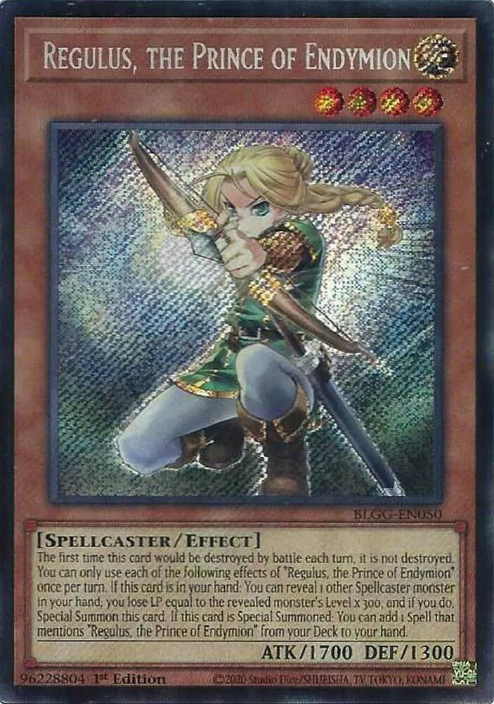 Regulus, the Prince of Endymion BLGG-EN050 · 1st Edition (Battles of Legend: Glorious Gallery)