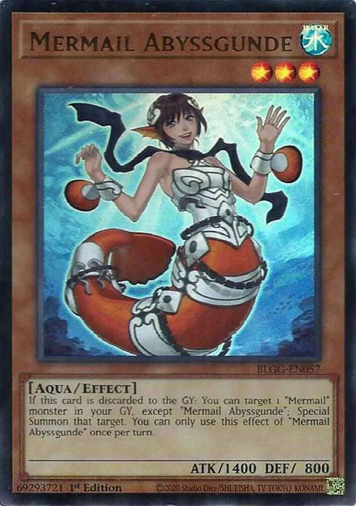 Mermail Abyssgunde BLGG-EN057 · 1st Edition (Battles of Legend: Glorious Gallery)