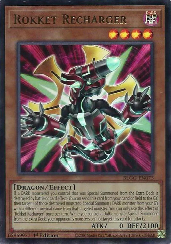Rokket Recharger BLGG-EN073 · 1st Edition (Battles of Legend: Glorious Gallery)