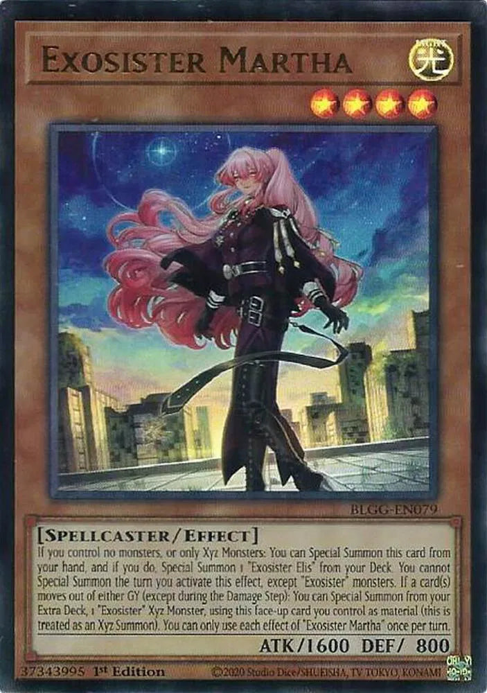 Exosister Martha BLGG-EN079 · 1st Edition (Battles of Legend: Glorious Gallery)