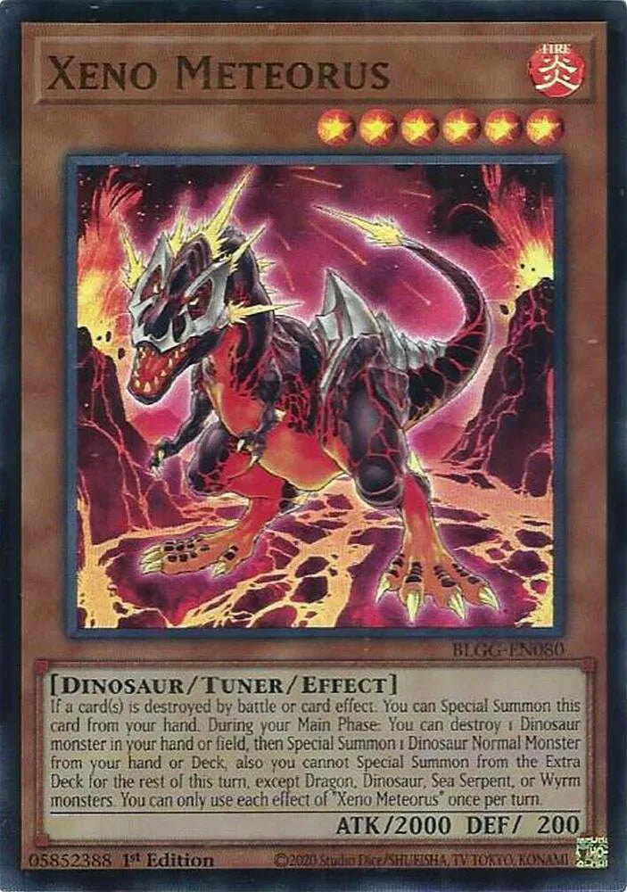Xeno Meteorus BLGG-EN080 · 1st Edition (Battles of Legend: Glorious Gallery)