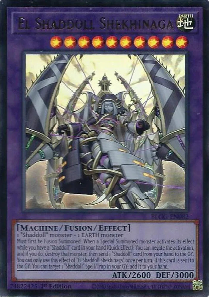 El Shaddoll Shekhinaga BLGG-EN082 (Battles of Legend: Glorious Gallery)