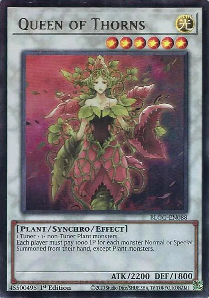 Queen of Thorns BLGG-EN088 · 1st Edition (Battles of Legend: Glorious Gallery)