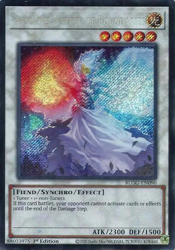 Armades, Keeper of Boundaries BLGG-EN090 · 1st Edition (Battles of Legend: Glorious Gallery)