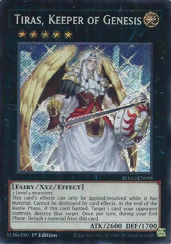 Tiras, Keeper of Genesis BLGG-EN094 (Battles of Legend: Glorious Gallery)