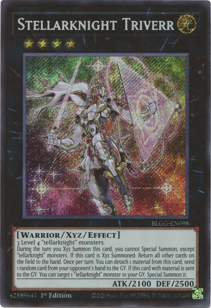 Stellarknight Triverr BLGG-EN098 · 1st Edition (Battles of Legend: Glorious Gallery)