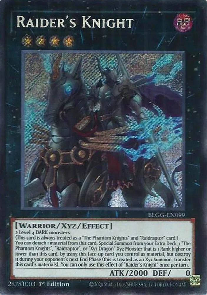 Raider's Knight BLGG-EN099 · 1st Edition (Battles of Legend: Glorious Gallery)