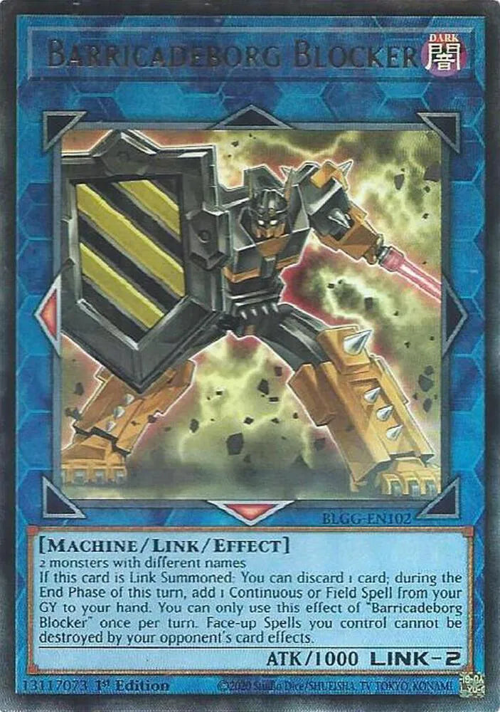 Barricadeborg Blocker BLGG-EN102 (Battles of Legend: Glorious Gallery)