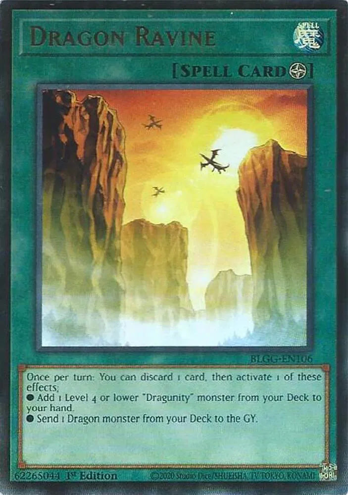Dragon Ravine BLGG-EN106 · 1st Edition (Battles of Legend: Glorious Gallery)