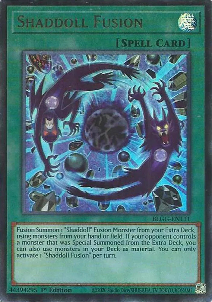 Shaddoll Fusion BLGG-EN111 · 1st Edition (Battles of Legend: Glorious Gallery)