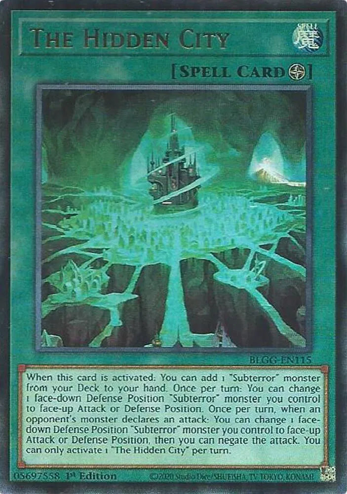 The Hidden City BLGG-EN115 · 1st Edition (Battles of Legend: Glorious Gallery)