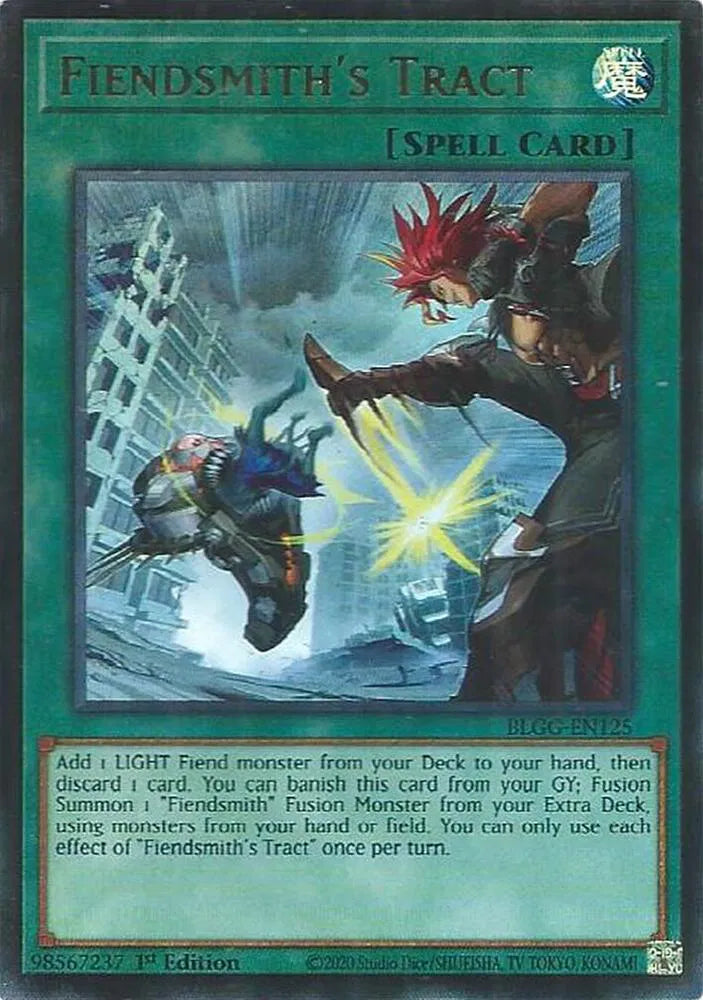 Fiendsmith's Tract BLGG-EN125 · 1st Edition (Battles of Legend: Glorious Gallery)