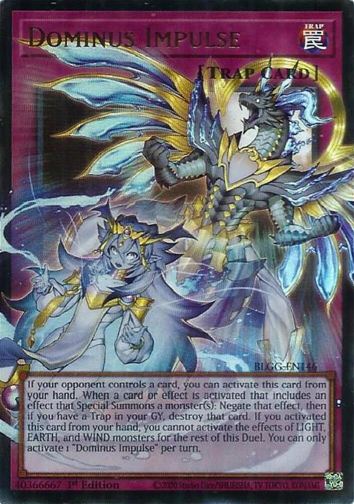 Dominus Impulse BLGG-EN146 · 1st Edition (Battles of Legend: Glorious Gallery)