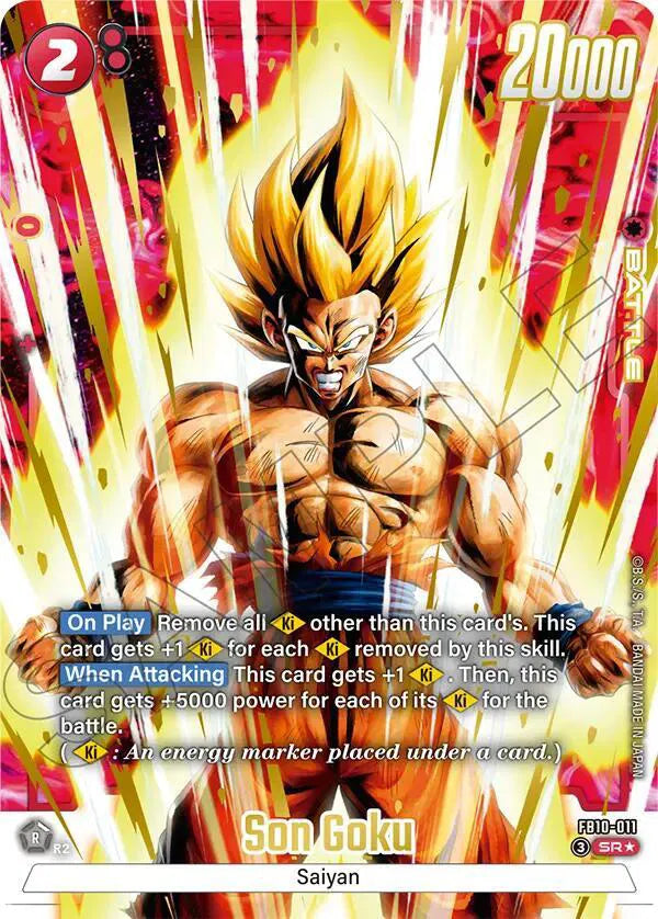 Son Goku - FB10-011 (Alternate Art) (Cross Force)