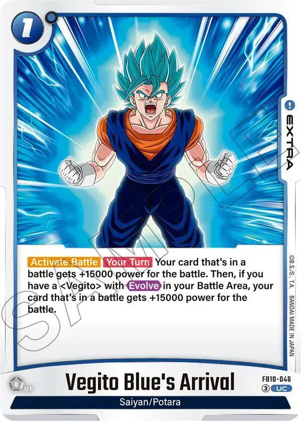 Vegito Blue's Arrival FB10-046 (Cross Force)