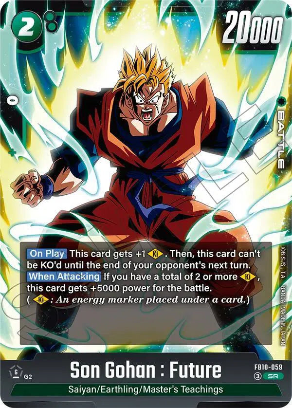 Son Gohan : Future - FB10-059 (Cross Force)
