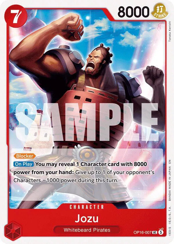 Jozu OP16-007 (The Time of Battle)