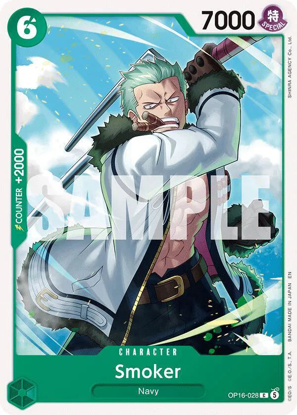 Smoker OP16-028 · Normal (The Time of Battle)