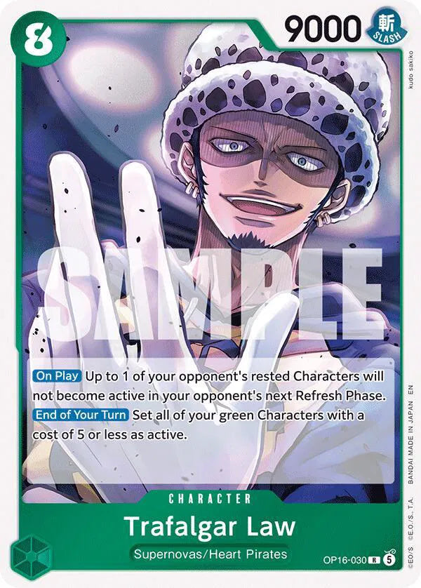 Trafalgar Law (030) OP16-030 · Normal (The Time of Battle)