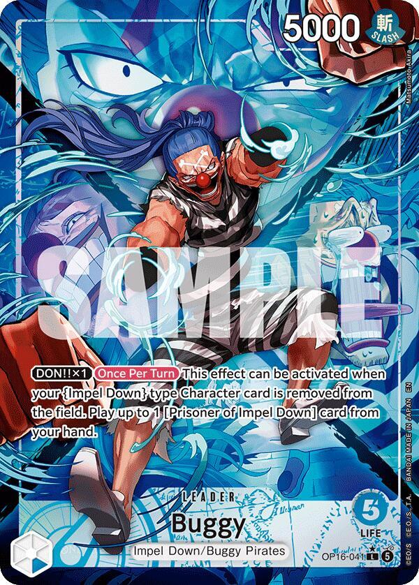 Buggy (041) (Alternate Art) OP16-041 (The Time of Battle)
