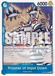 Prisoner of Impel Down OP16-042 · Foil (The Time of Battle)
